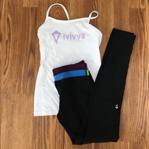 Ivivva Size 10 Leggings & Tanktop